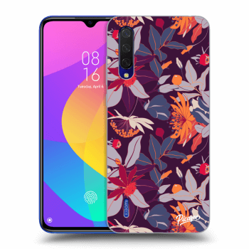 Husă pentru Xiaomi Mi 9 Lite - Purple Leaf