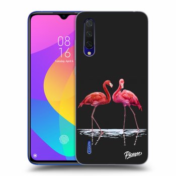 Husă pentru Xiaomi Mi 9 Lite - Flamingos couple