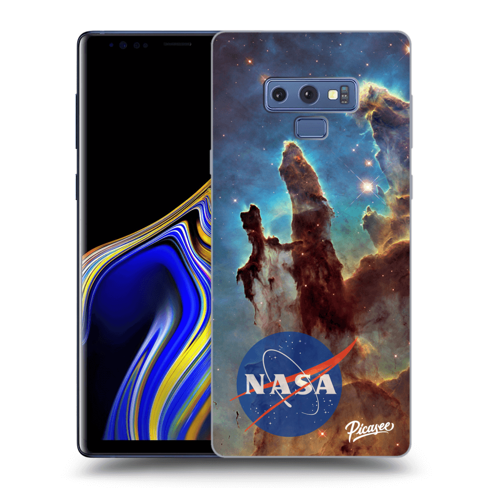 Picasee husă neagră din silicon pentru Samsung Galaxy Note 9 N960F - Eagle Nebula
