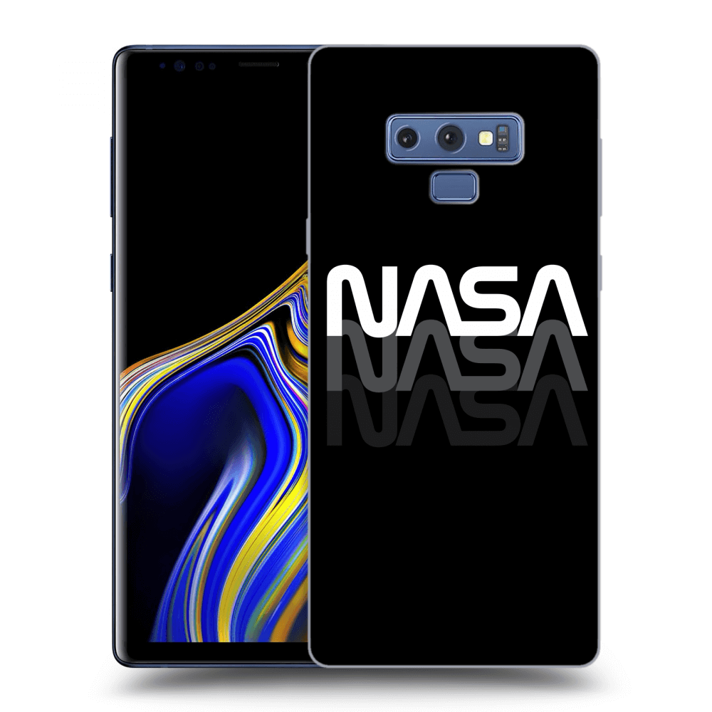 Picasee husă neagră din silicon pentru Samsung Galaxy Note 9 N960F - NASA Triple