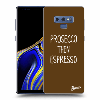 Picasee ULTIMATE CASE pentru Samsung Galaxy Note 9 N960F - Prosecco then espresso
