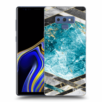 Husă pentru Samsung Galaxy Note 9 N960F - Blue geometry