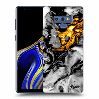 Husă pentru Samsung Galaxy Note 9 N960F - Black Gold 2