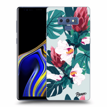 Picasee husă neagră din silicon pentru Samsung Galaxy Note 9 N960F - Rhododendron