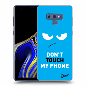 Picasee ULTIMATE CASE pentru Samsung Galaxy Note 9 N960F - Angry Eyes - Blue