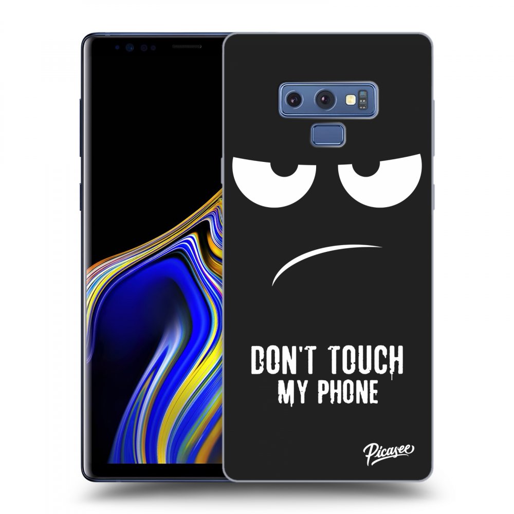 Picasee husă neagră din silicon pentru Samsung Galaxy Note 9 N960F - Don't Touch My Phone
