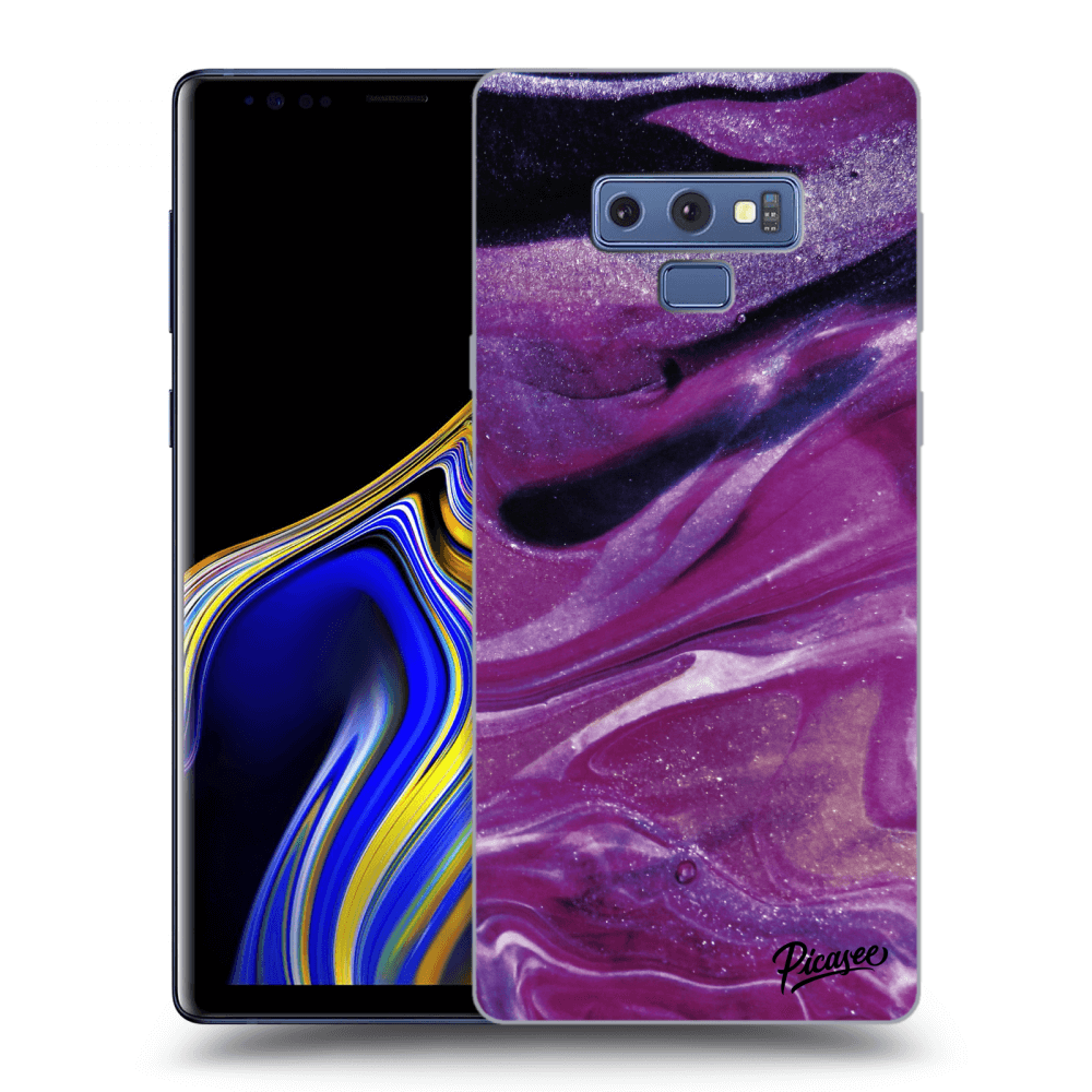 Picasee ULTIMATE CASE pentru Samsung Galaxy Note 9 N960F - Purple glitter