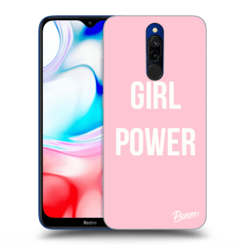Picasee husă transparentă din silicon pentru Xiaomi Redmi 8 - Girl power