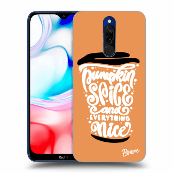 Husă pentru Xiaomi Redmi 8 - Pumpkin coffee