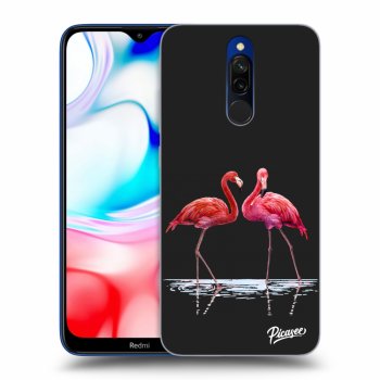 Husă pentru Xiaomi Redmi 8 - Flamingos couple