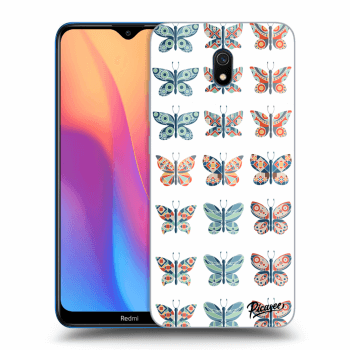 Picasee husă transparentă din silicon pentru Xiaomi Redmi 8A - Butterflies