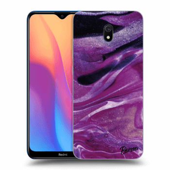 Husă pentru Xiaomi Redmi 8A - Purple glitter