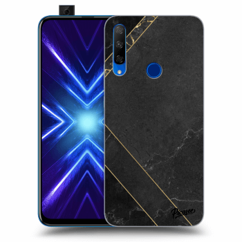 Husă pentru Honor 9X - Black tile