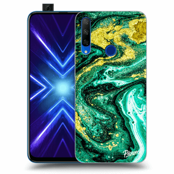 Husă pentru Honor 9X - Green Gold