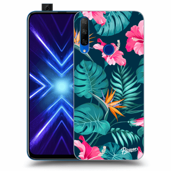 Husă pentru Honor 9X - Pink Monstera