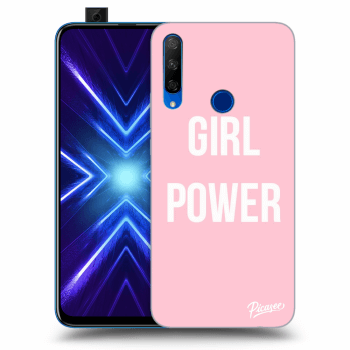Picasee husă transparentă din silicon pentru Honor 9X - Girl power
