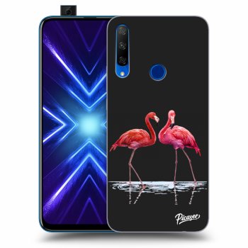 Husă pentru Honor 9X - Flamingos couple