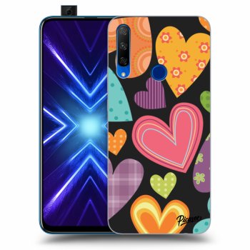 Husă pentru Honor 9X - Colored heart