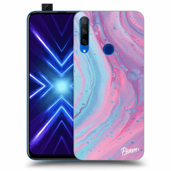 Husă pentru Honor 9X - Pink liquid