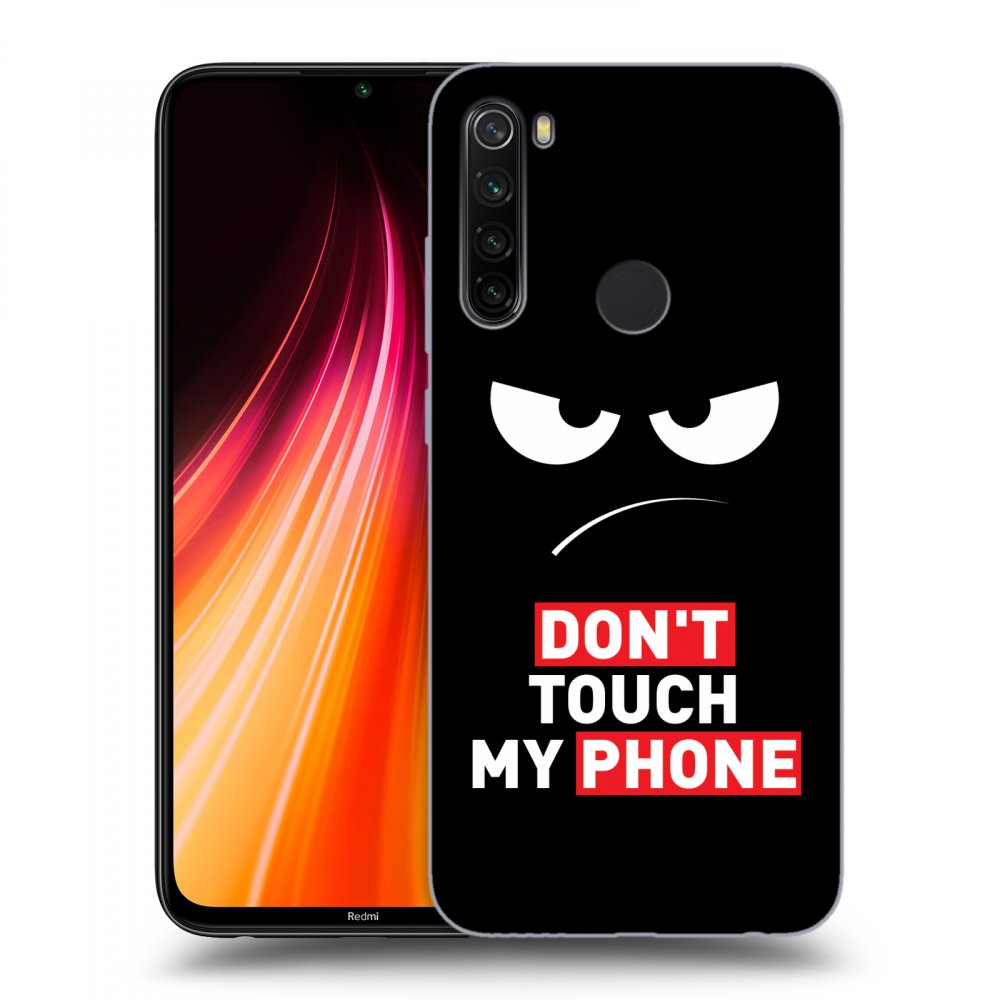 Picasee ULTIMATE CASE pentru Xiaomi Redmi Note 8T - Angry Eyes - Transparent