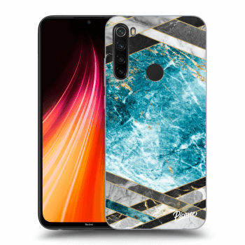 Husă pentru Xiaomi Redmi Note 8T - Blue geometry