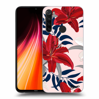 Husă pentru Xiaomi Redmi Note 8T - Red Lily