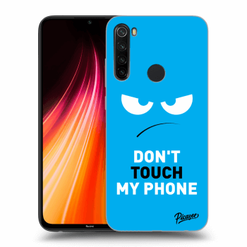 Picasee ULTIMATE CASE pentru Xiaomi Redmi Note 8T - Angry Eyes - Blue