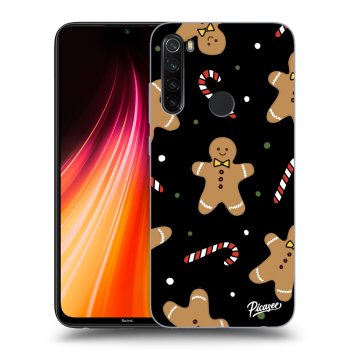 Picasee husă neagră din silicon pentru Xiaomi Redmi Note 8T - Gingerbread