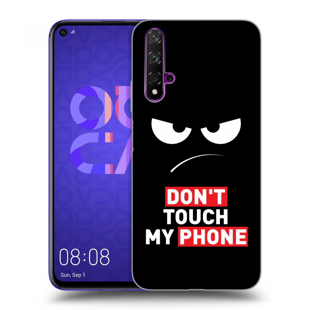 Picasee ULTIMATE CASE pentru Huawei Nova 5T - Angry Eyes - Transparent