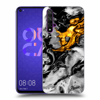 Husă pentru Huawei Nova 5T - Black Gold 2