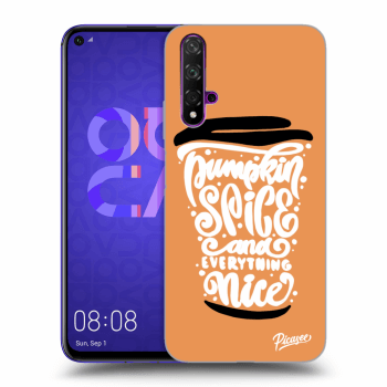 Husă pentru Huawei Nova 5T - Pumpkin coffee