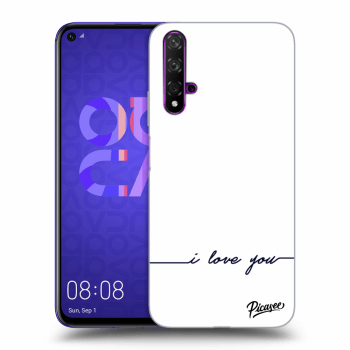 Husă pentru Huawei Nova 5T - I love you