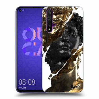 Husă pentru Huawei Nova 5T - Gold - Black