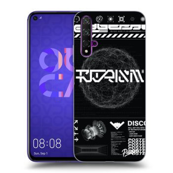 Picasee husă neagră din silicon pentru Huawei Nova 5T - BLACK DISCO