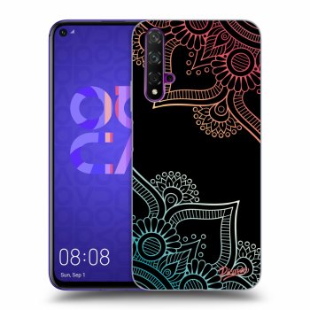 Husă pentru Huawei Nova 5T - Flowers pattern