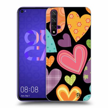 Husă pentru Huawei Nova 5T - Colored heart