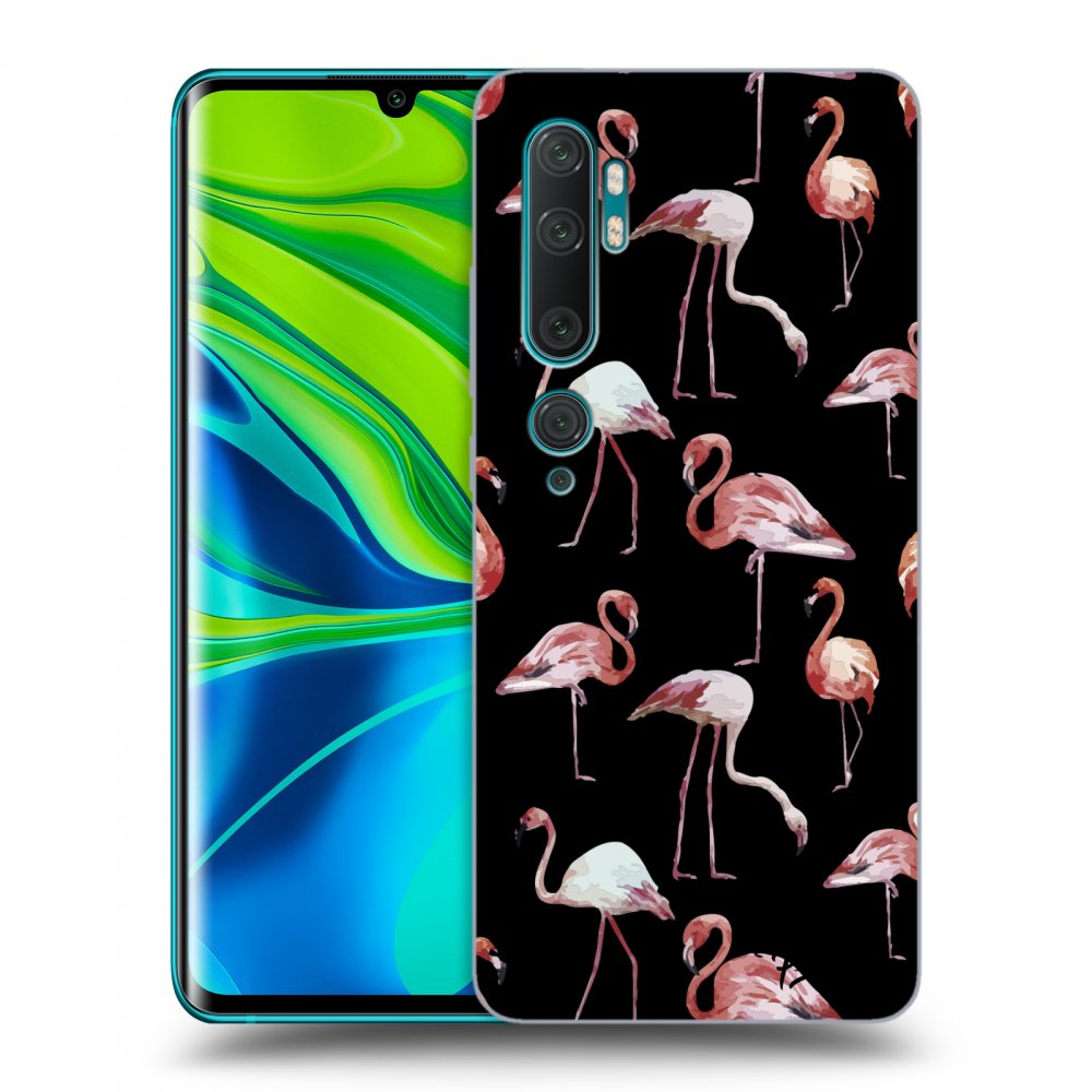 Picasee ULTIMATE CASE pentru Xiaomi Mi Note 10 (Pro) - Flamingos