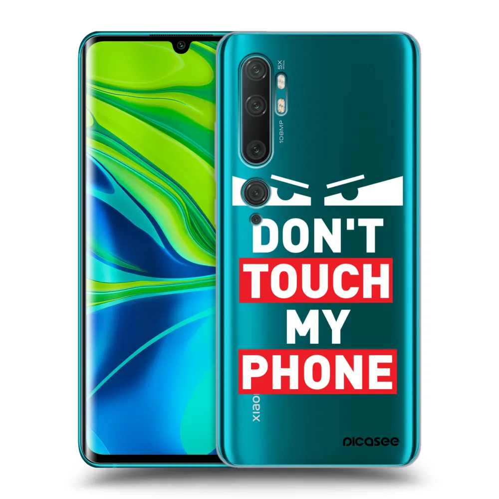 Picasee husă transparentă din silicon pentru Xiaomi Mi Note 10 (Pro) - Shadow Eye - Transparent