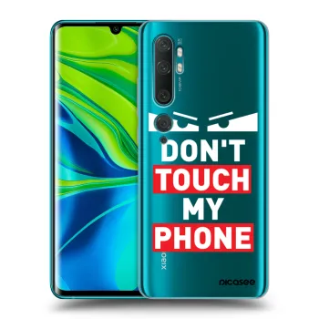 Picasee husă transparentă din silicon pentru Xiaomi Mi Note 10 (Pro) - Shadow Eye - Transparent