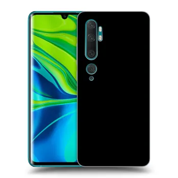 Picasee husă neagră din silicon pentru Xiaomi Mi Note 10 (Pro) - Picasee - new logo - black