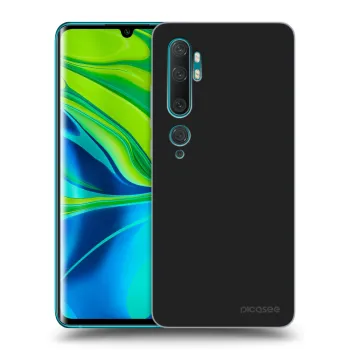 Picasee husă neagră din silicon pentru Xiaomi Mi Note 10 (Pro) - Clear