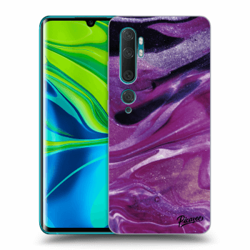 Husă pentru Xiaomi Mi Note 10 (Pro) - Purple glitter