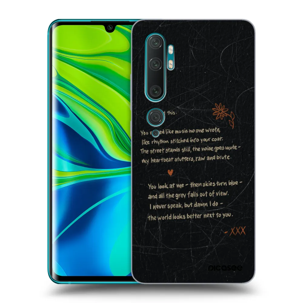 Picasee ULTIMATE CASE pentru Xiaomi Mi Note 10 (Pro) - POET