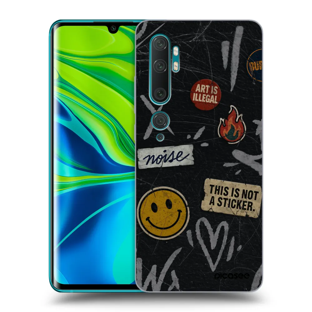 Picasee ULTIMATE CASE pentru Xiaomi Mi Note 10 (Pro) - STICKERS x TAGS