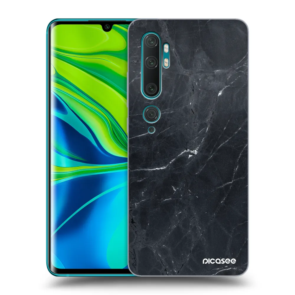 Picasee ULTIMATE CASE pentru Xiaomi Mi Note 10 (Pro) - Black marble