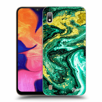 Husă pentru Samsung Galaxy A10 A105F - Green Gold