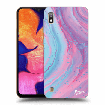 Husă pentru Samsung Galaxy A10 A105F - Pink liquid