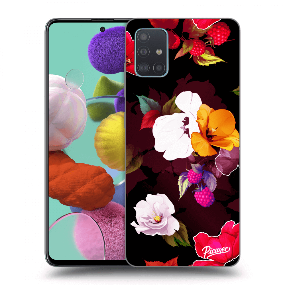 Picasee ULTIMATE CASE pentru Samsung Galaxy A51 A515F - Flowers and Berries