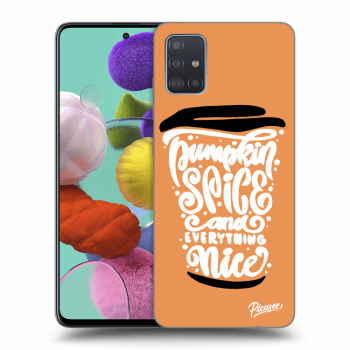 Picasee ULTIMATE CASE pentru Samsung Galaxy A51 A515F - Pumpkin coffee