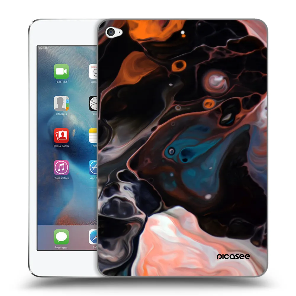 Picasee husă transparentă din silicon pentru Apple iPad mini 4 - Cream